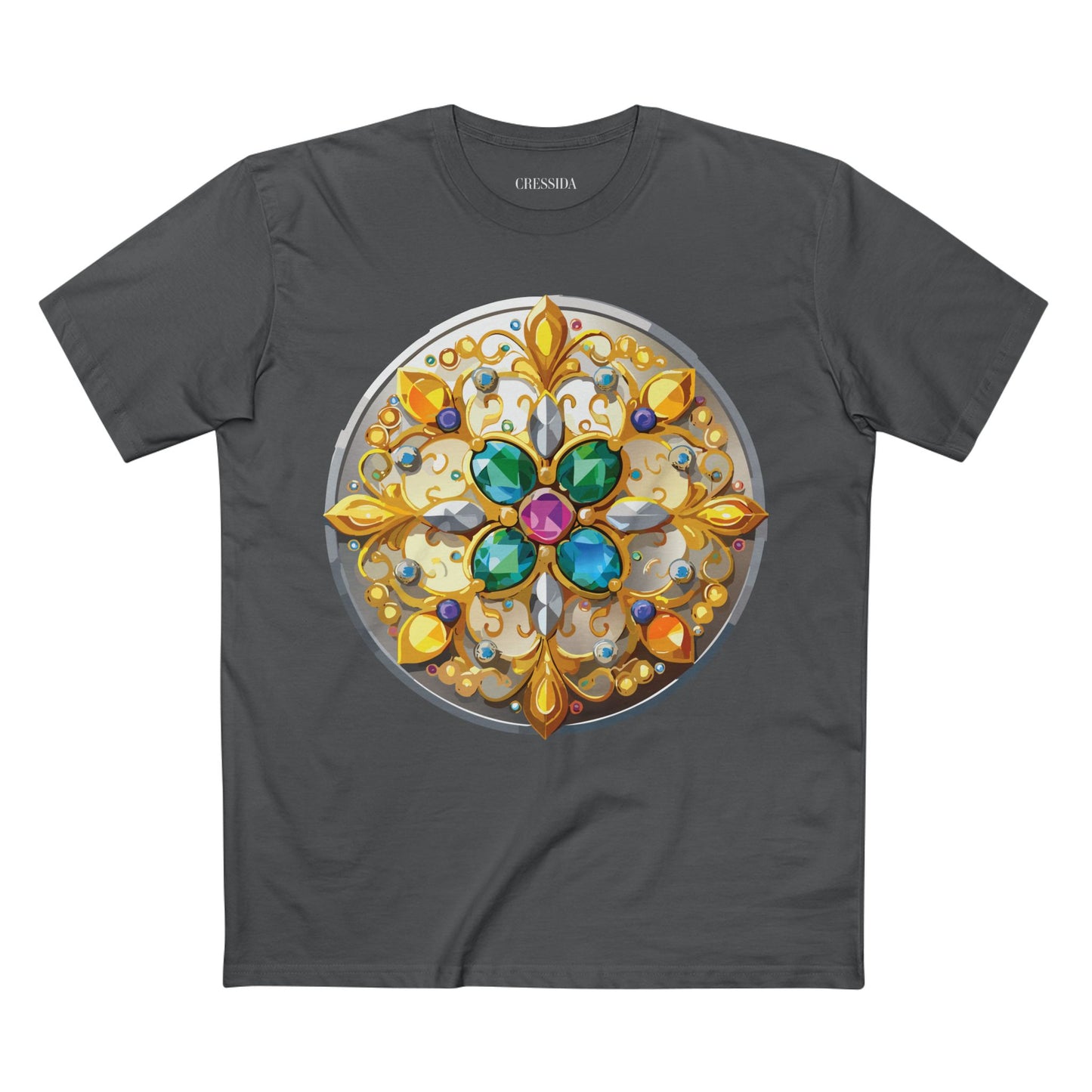 Medallion Shirt, Shirt with Medallion, Tee Shirt with Medal