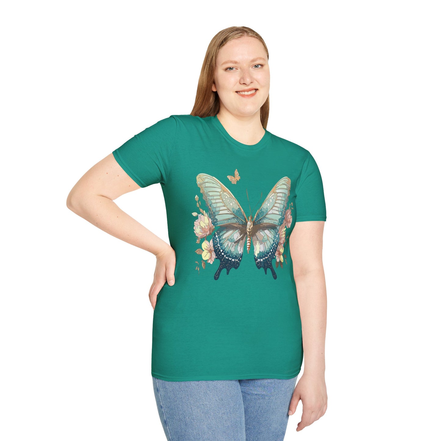 Butterfly Shirt, T Shirt with Butterfly, Monarch Shirt