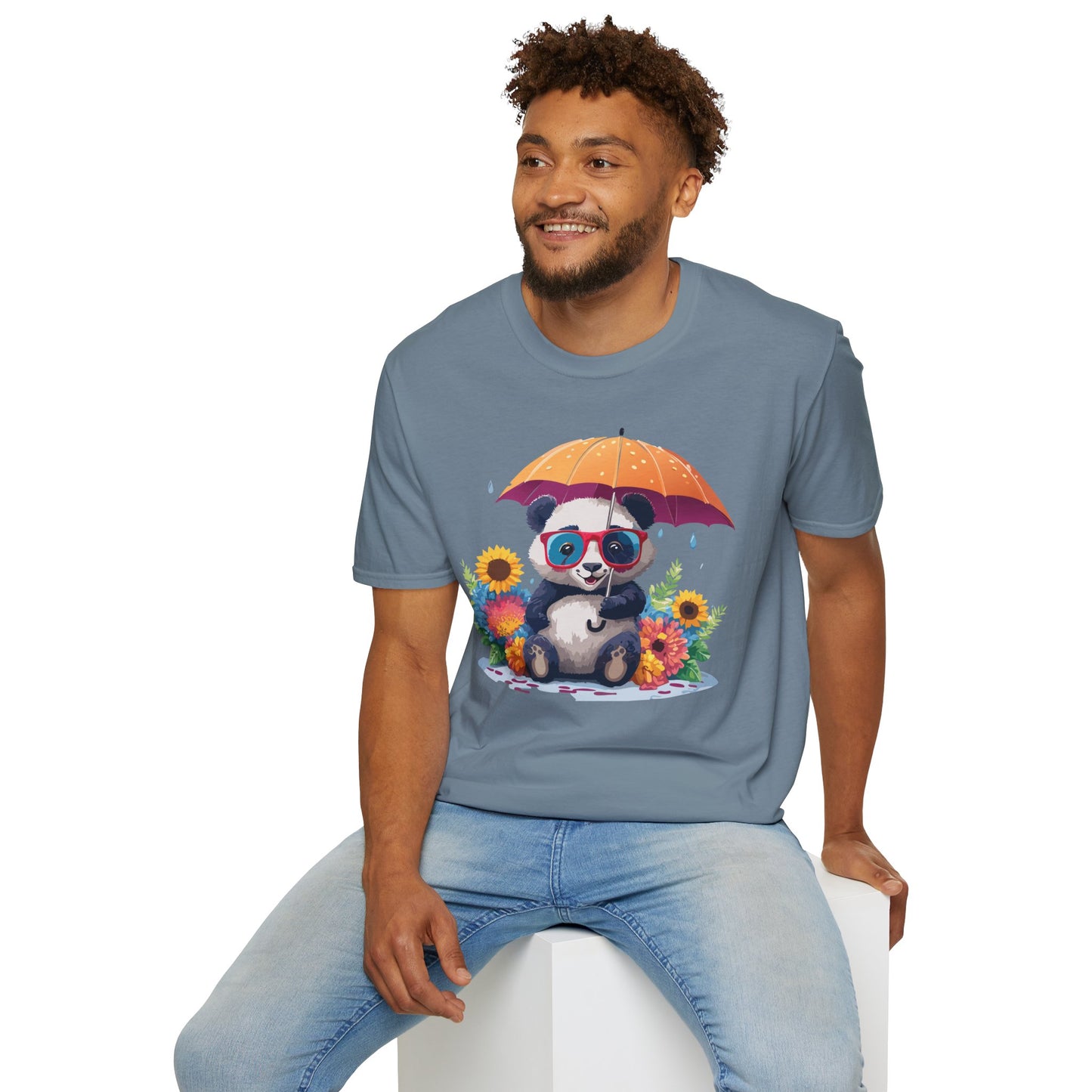 Panda Shirt, T Shirt with Panda, Animal Shirt, Tee Shirt with Animals