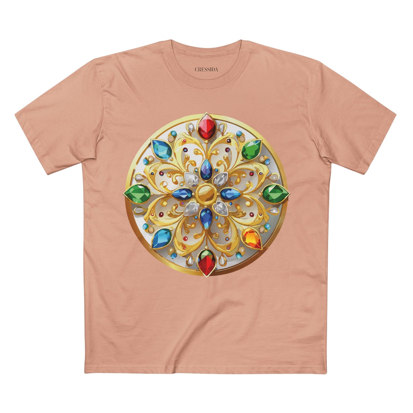 Medallion Shirt, Shirt with Medallion, Tee Shirt with Medal