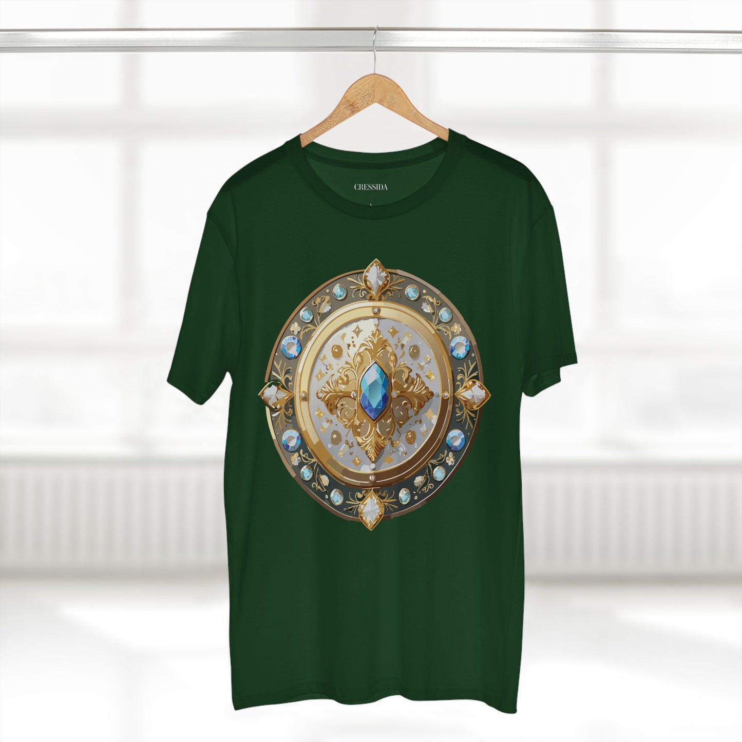 Medallion Shirt, Shirt with Medallion, Tee Shirt with Medal
