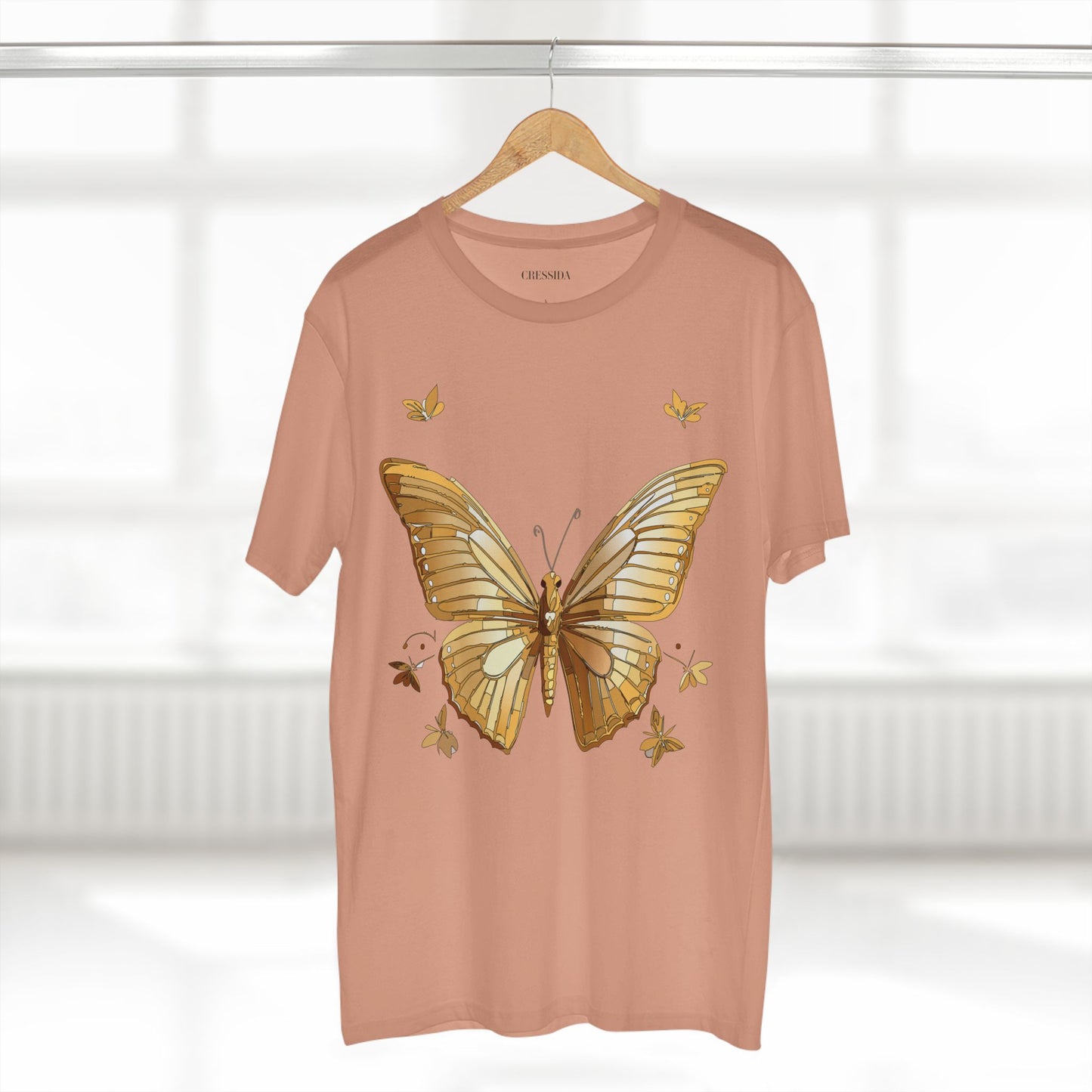 Butterfly shirt, Shirt with Butterfly, Tee Shirt with Antique Butterfly