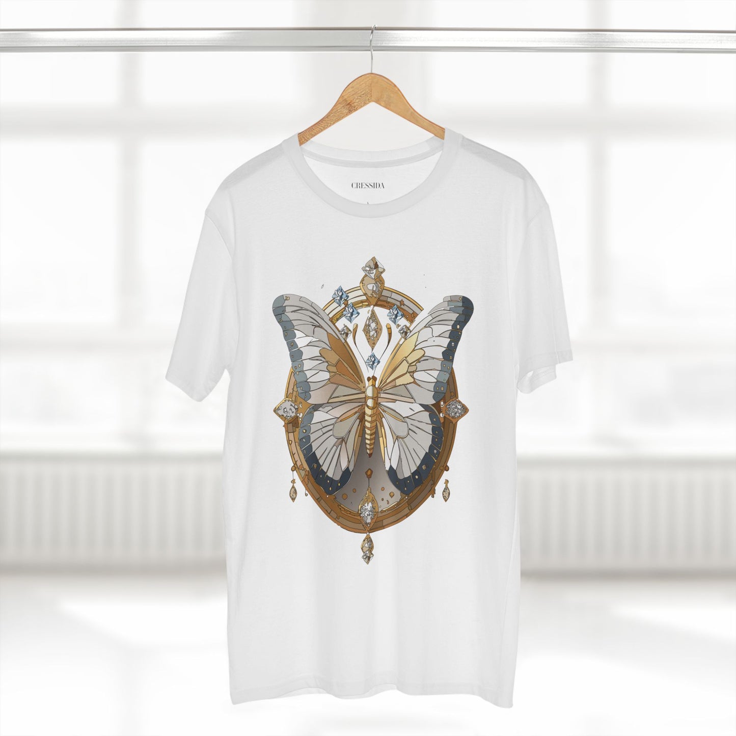 Butterfly shirt, Shirt with Butterfly, Tee Shirt with Antique Butterfly