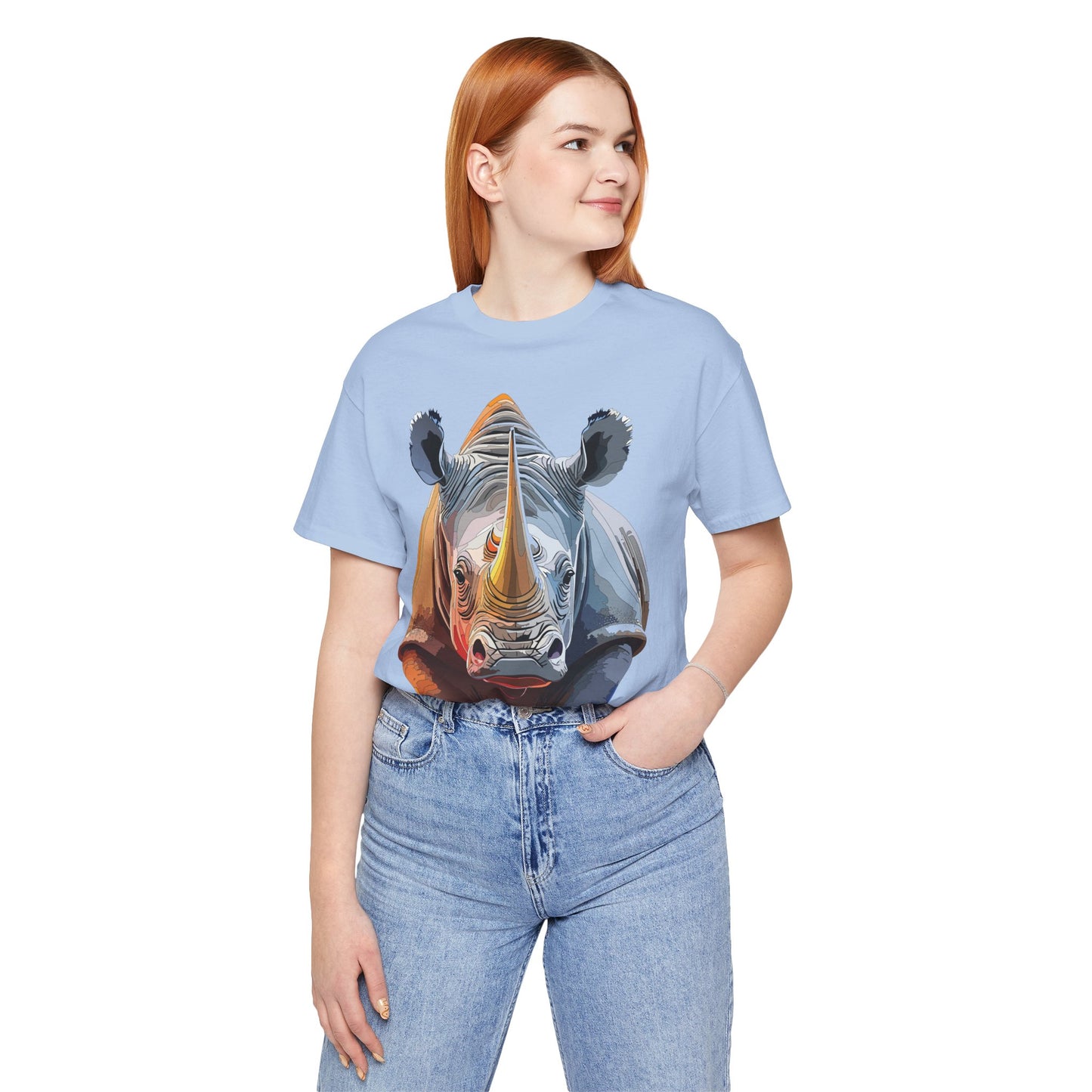 Unisex Animal Shirt, Tee Shirt with Animals, Art Design Tee Shirt, Wild Animals Shirt