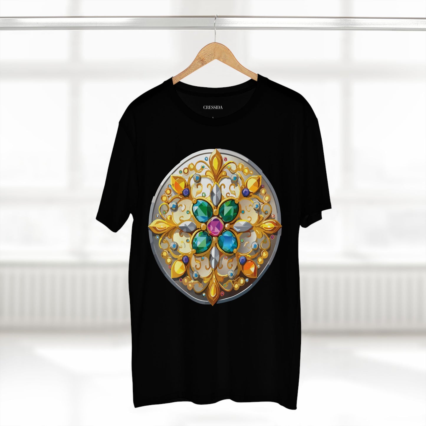 Medallion Shirt, Shirt with Medallion, Tee Shirt with Medal