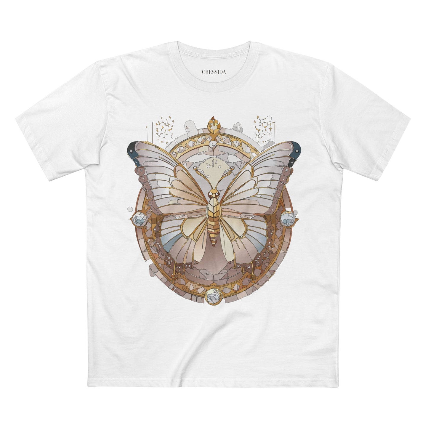 Butterfly shirt, Shirt with Butterfly, Tee Shirt with Antique Butterfly