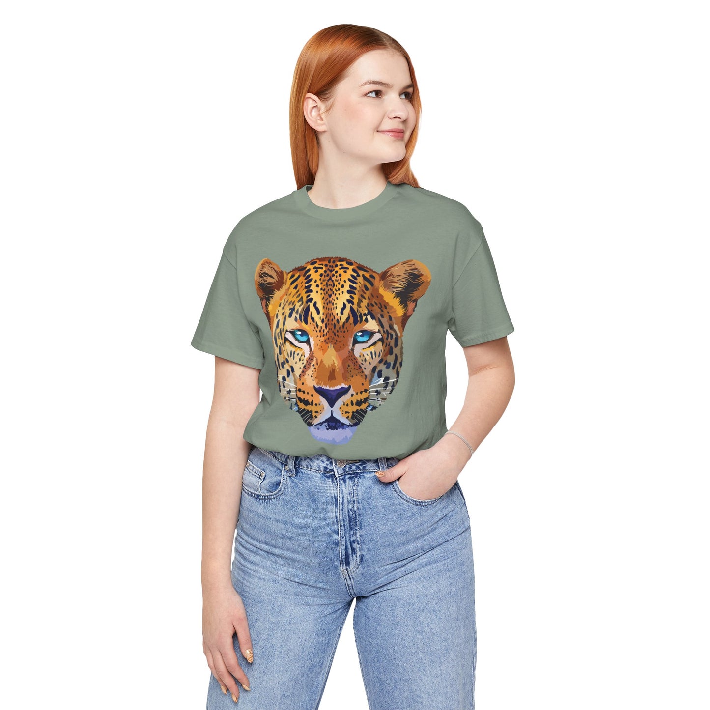 Unisex Animal Shirt, Tee Shirt with Animals, Art Design Tee Shirt, Wild Animals Shirt