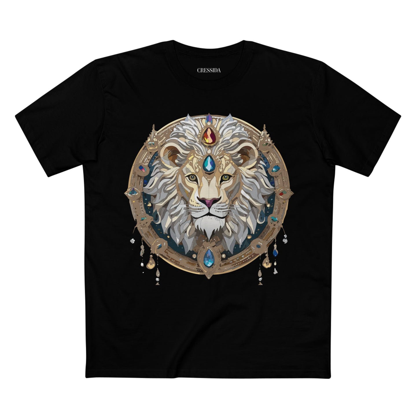 Animal Shirt, Shirt with Animals, Tee Shirt with Antique Animal Medallion