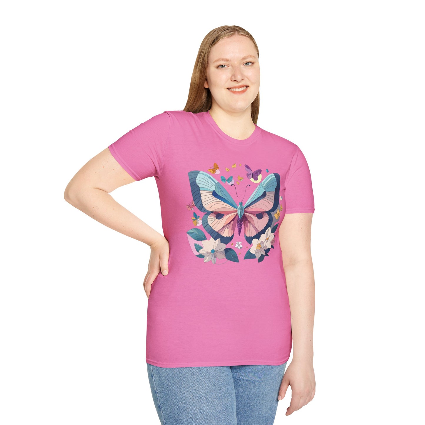 Butterfly Shirt, T Shirt with Butterfly, Monarch Shirt