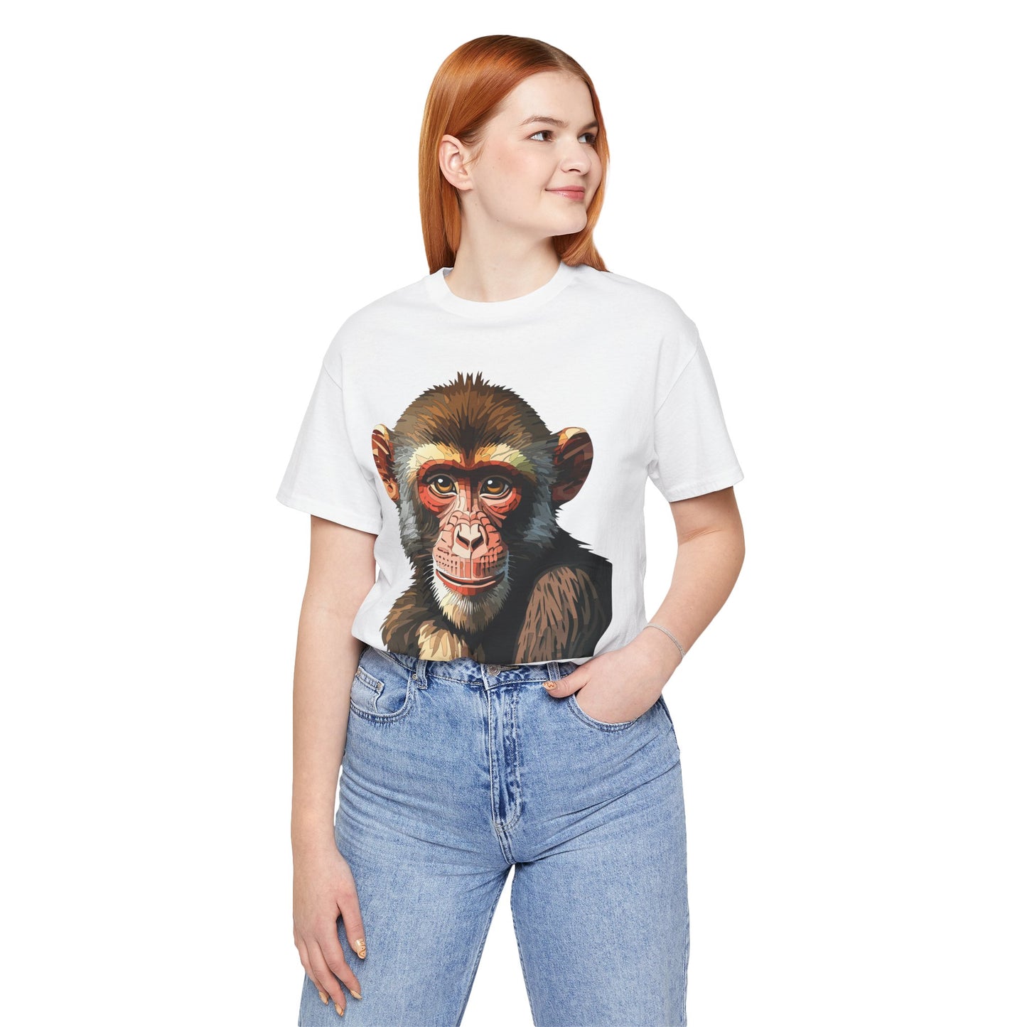 Unisex Animal Shirt, Tee Shirt with Animals, Art Design Tee Shirt, Wild Animals Shirt