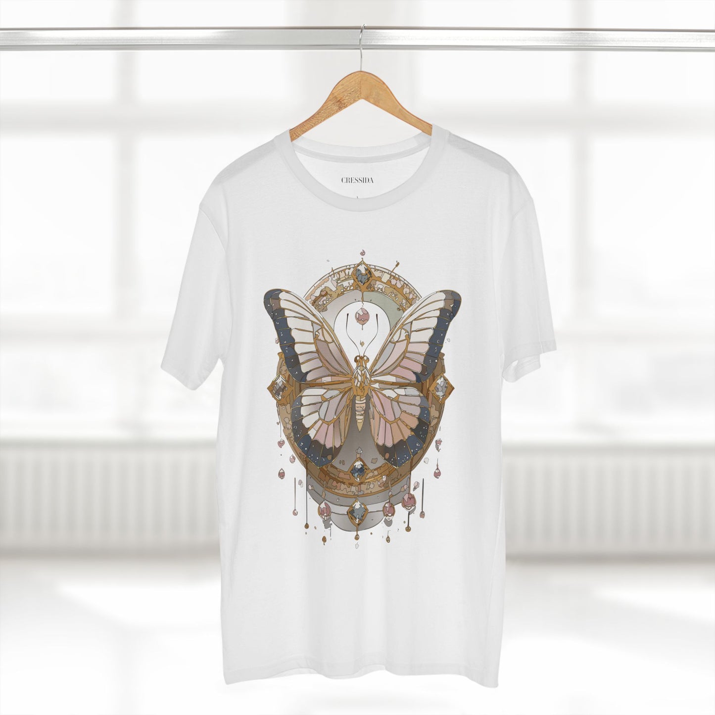 Butterfly shirt, Shirt with Butterfly, Tee Shirt with Antique Butterfly