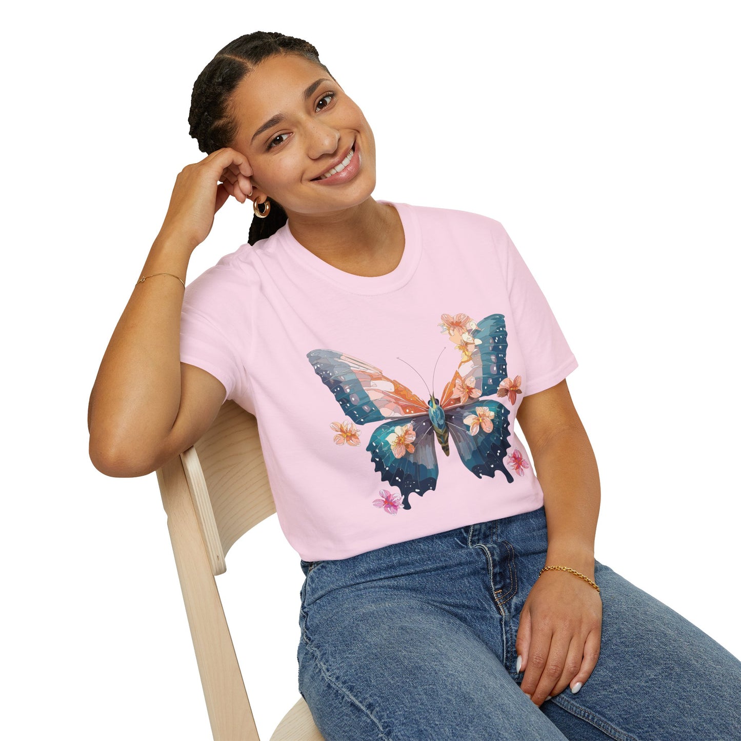 Butterfly Shirt, T Shirt with Butterfly, Monarch Shirt
