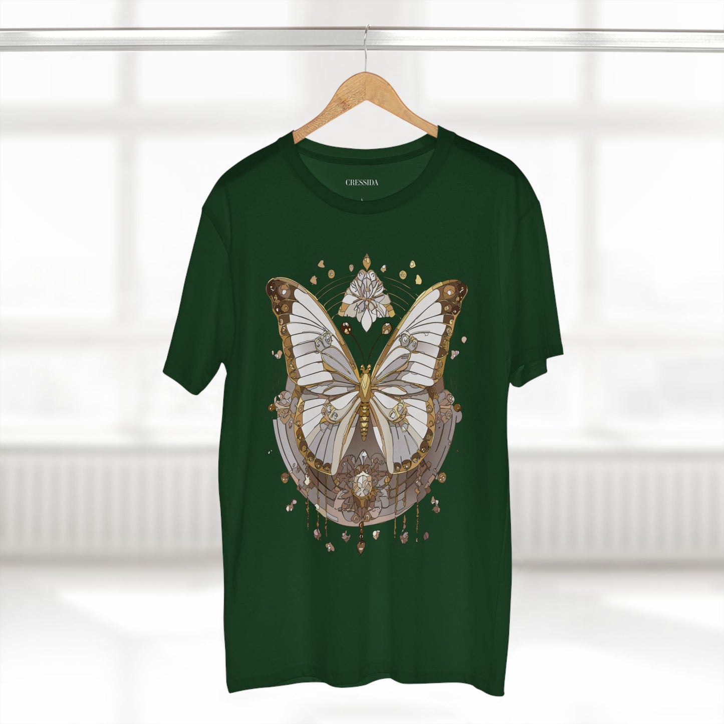 Butterfly shirt, Shirt with Butterfly, Tee Shirt with Antique Butterfly