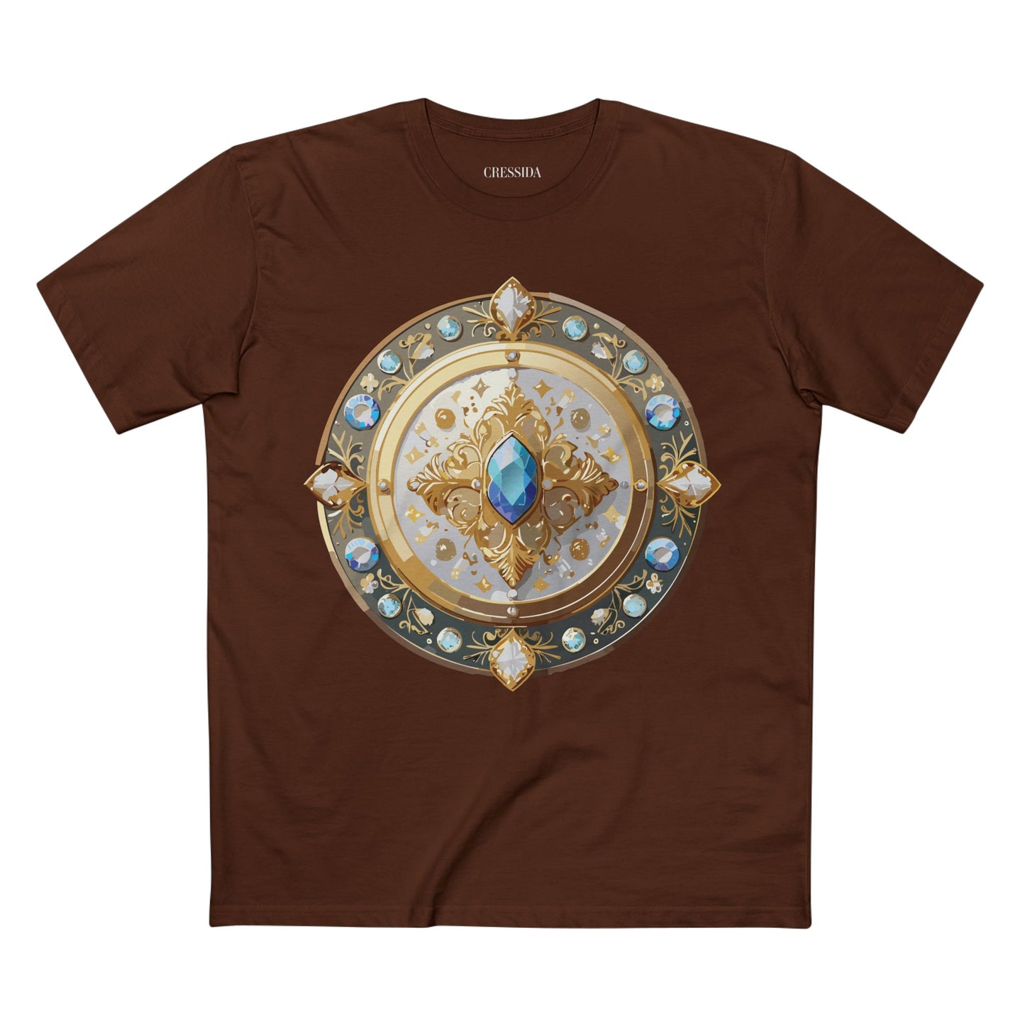 Medallion Shirt, Shirt with Medallion, Tee Shirt with Medal