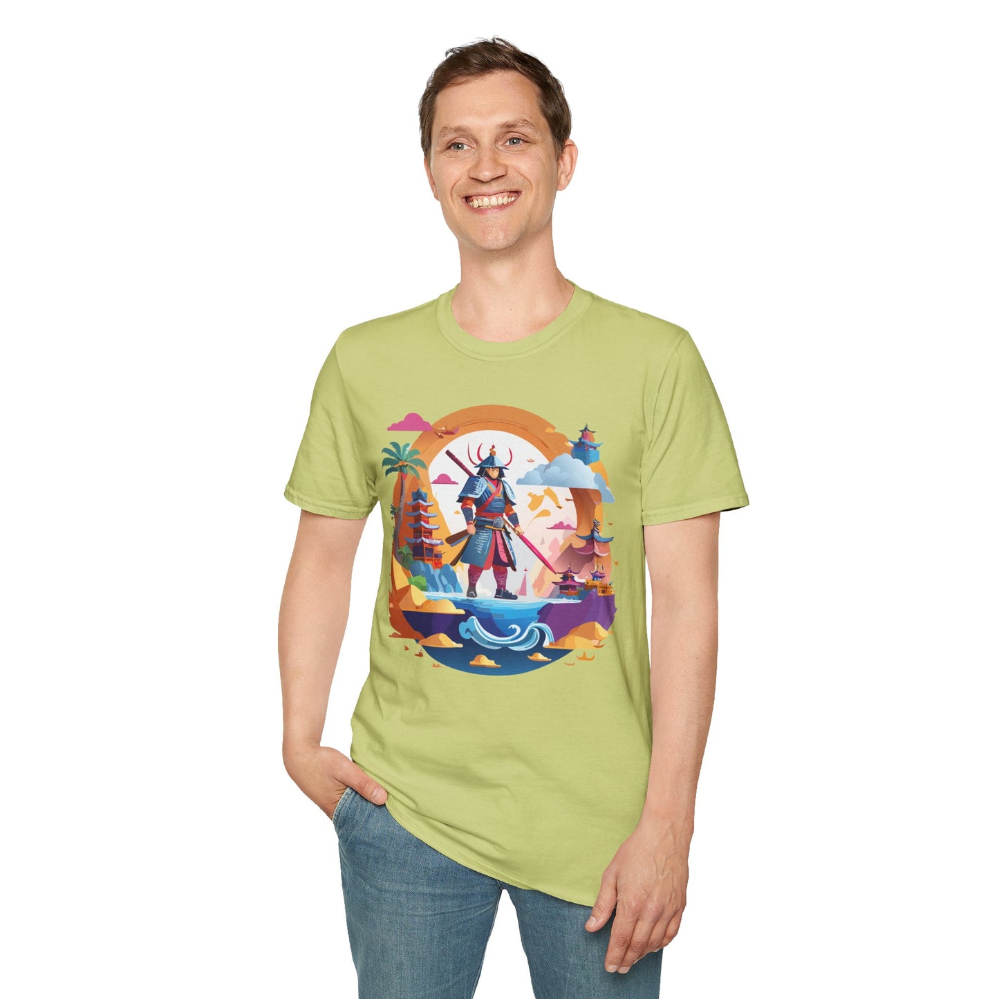 Samurai Shirt, Samurai Tee, T-Shirt with Samurai