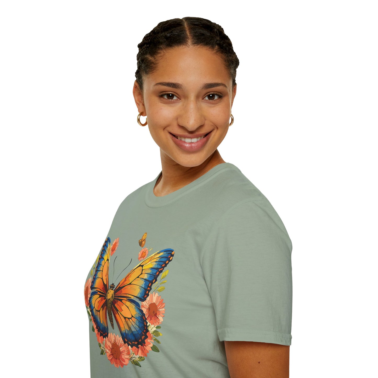 Butterfly Shirt, T Shirt with Butterfly, Monarch Shirt