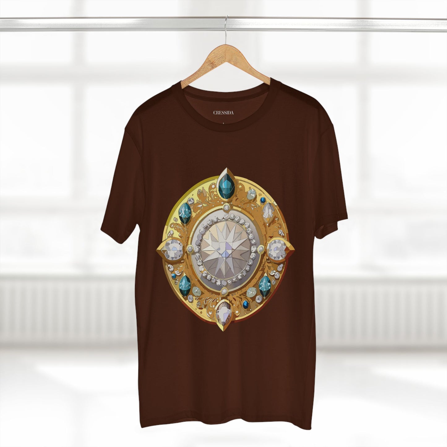 Medallion Shirt, Shirt with Medallion, Tee Shirt with Medal