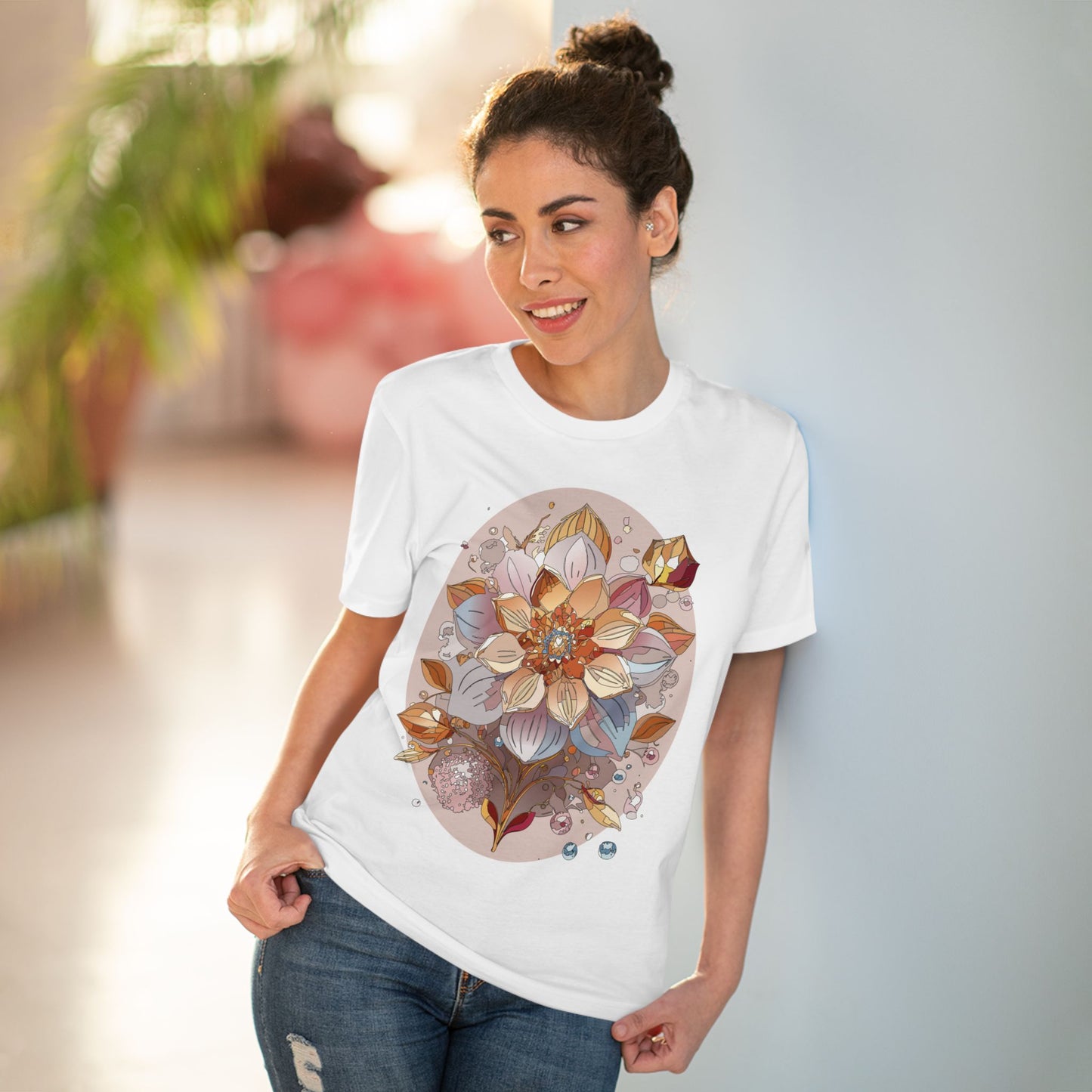 Floral Shirt, Flower Shirt - CRESSIDA