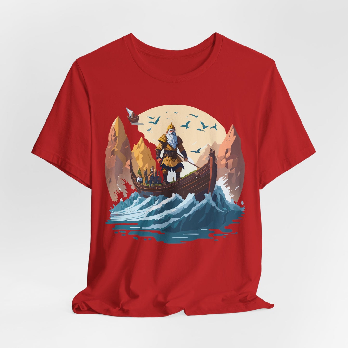 Unisex Viking Shirt, Nordic Shirt, Tee Shirt with Vikings