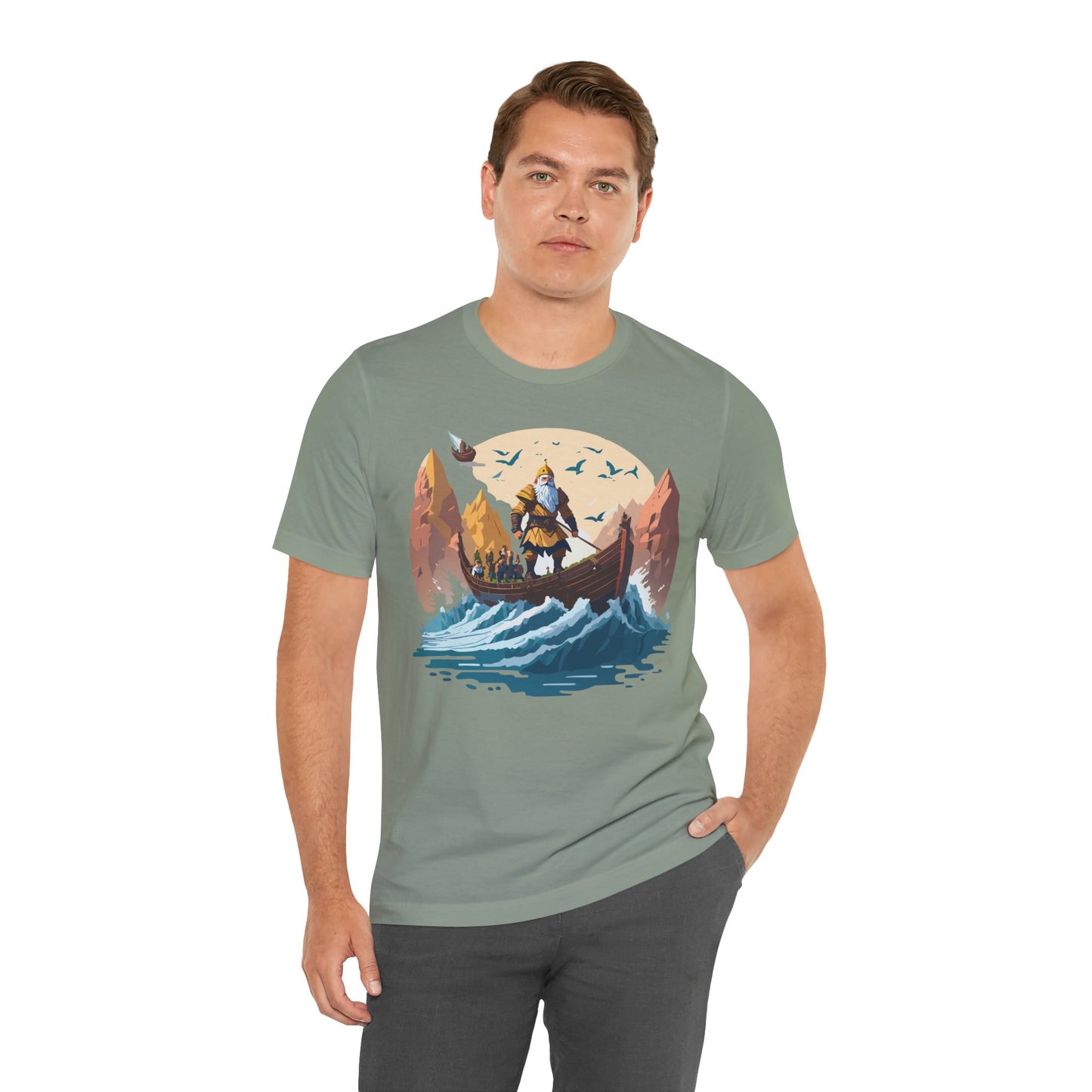 Unisex Viking Shirt, Nordic Shirt, Tee Shirt with Vikings