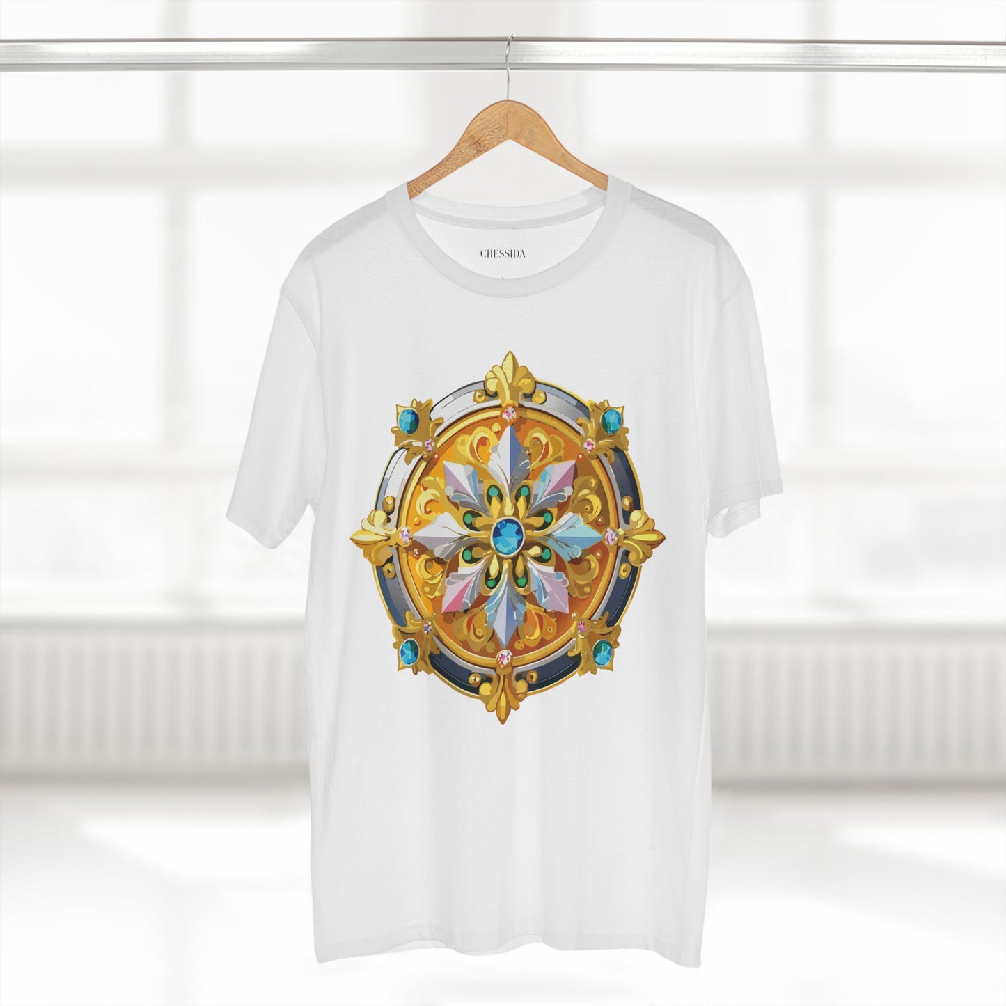 Medallion Shirt, Shirt with Medallion, Tee Shirt with Medal