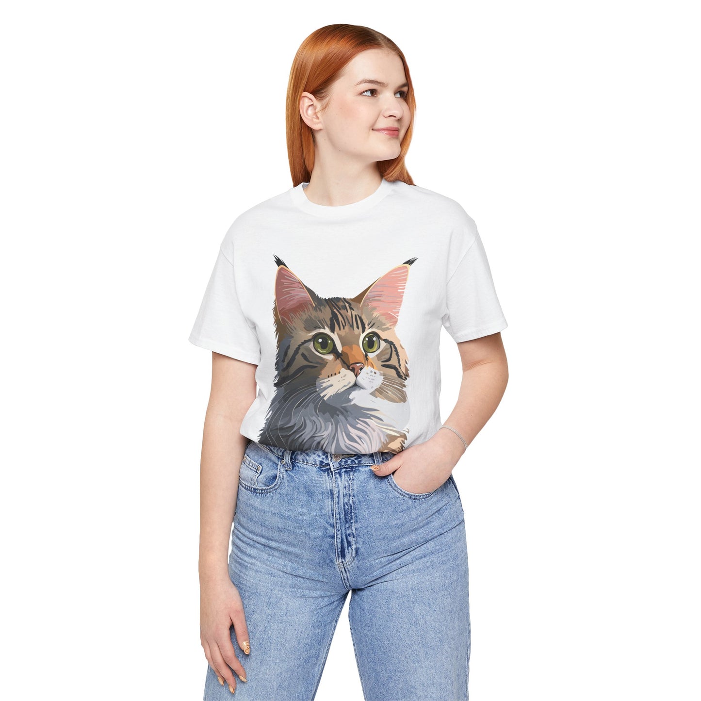 Unisex Animal Shirt, Tee Shirt with Animals, Art Design Tee Shirt, Wild Animals Shirt