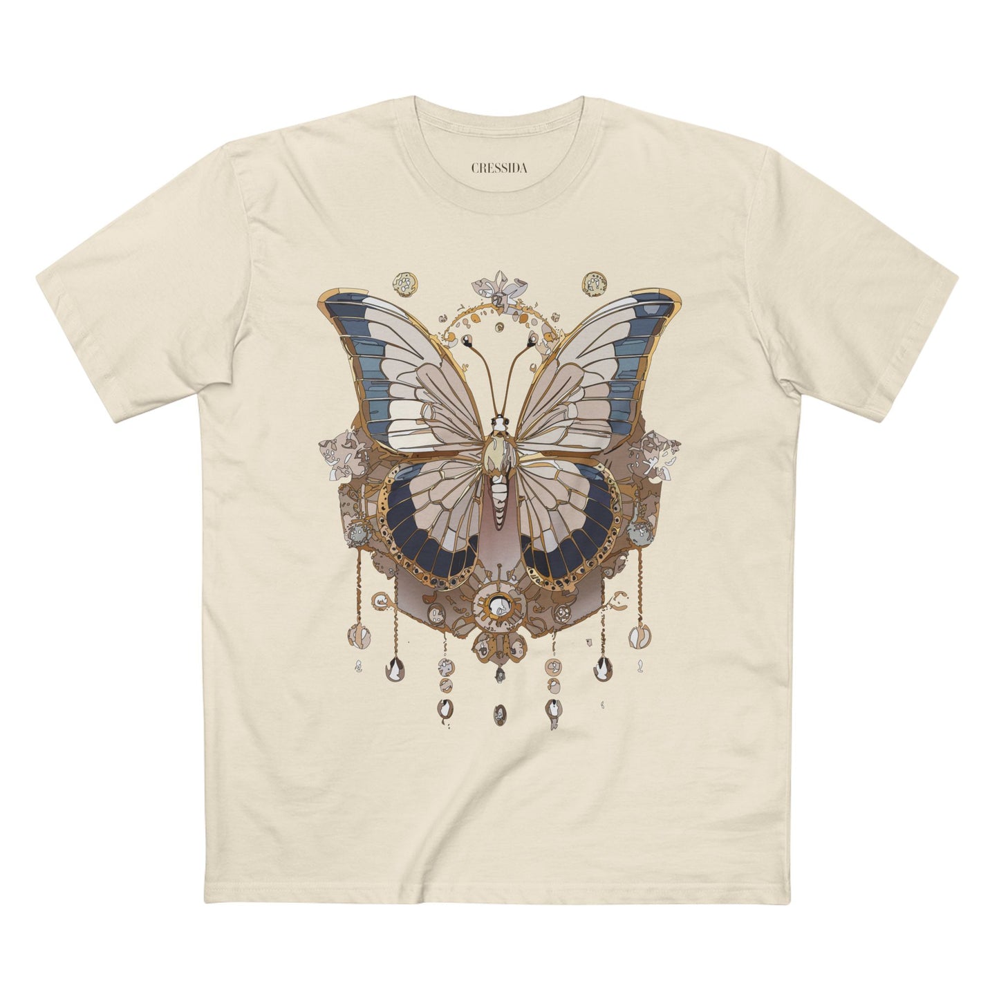 Butterfly shirt, Shirt with Butterfly, Tee Shirt with Antique Butterfly