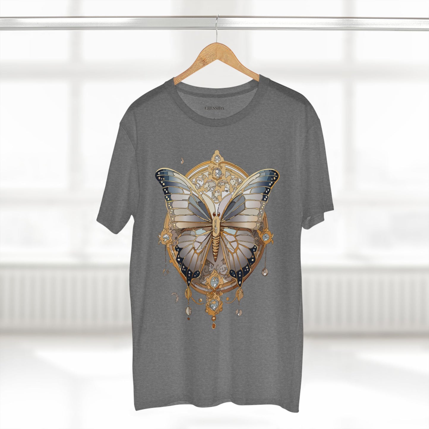 Butterfly shirt, Shirt with Butterfly, Tee Shirt with Antique Butterfly