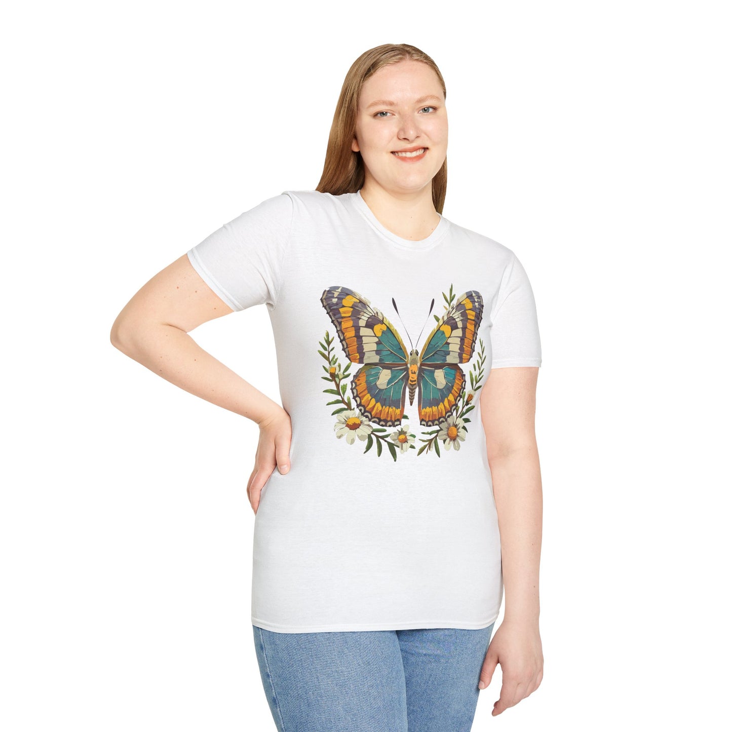 Butterfly Shirt, T Shirt with Butterfly, Monarch Shirt