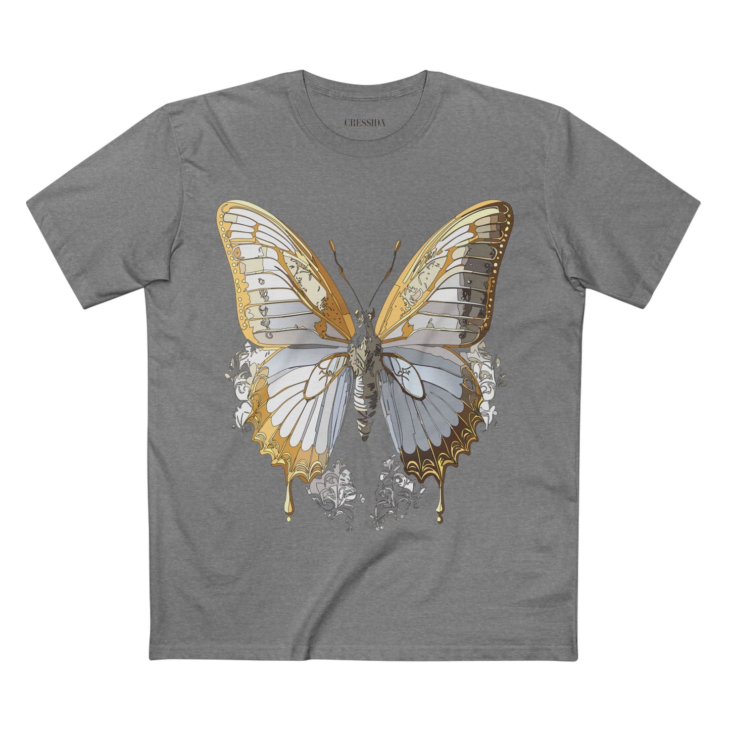 Butterfly shirt, Shirt with Butterfly, Tee Shirt with Antique Butterfly