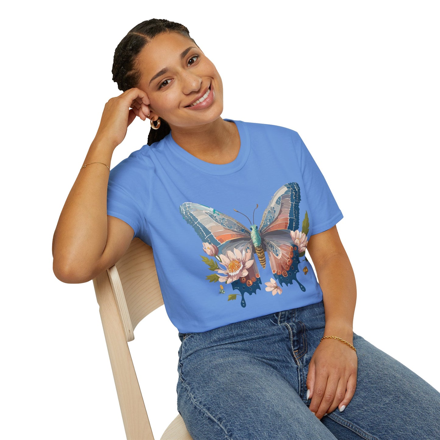 Butterfly Shirt, T Shirt with Butterfly, Monarch Shirt