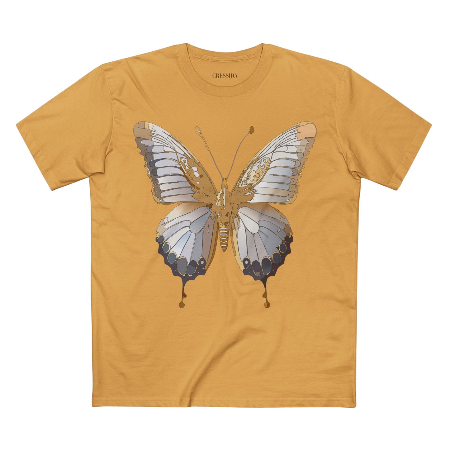 Butterfly shirt, Shirt with Butterfly, Tee Shirt with Antique Butterfly