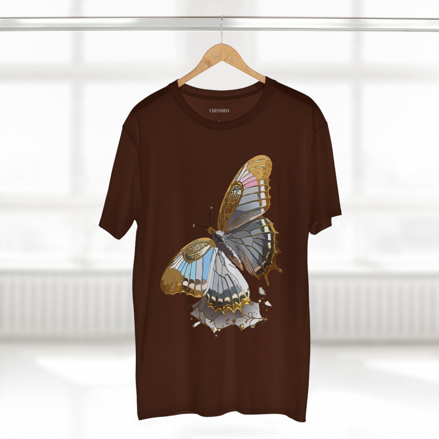 Butterfly shirt, Shirt with Butterfly, Tee Shirt with Antique Butterfly
