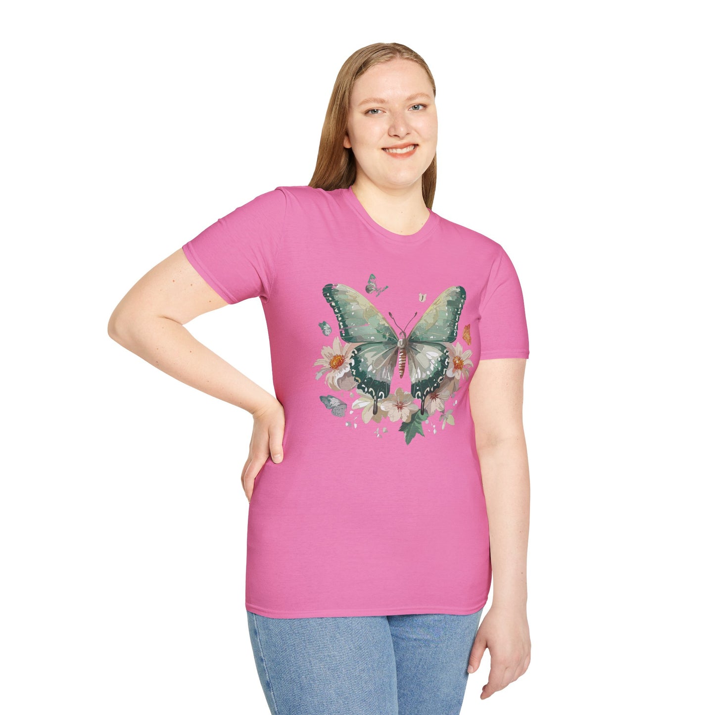 Butterfly Shirt, T Shirt with Butterfly, Monarch Shirt
