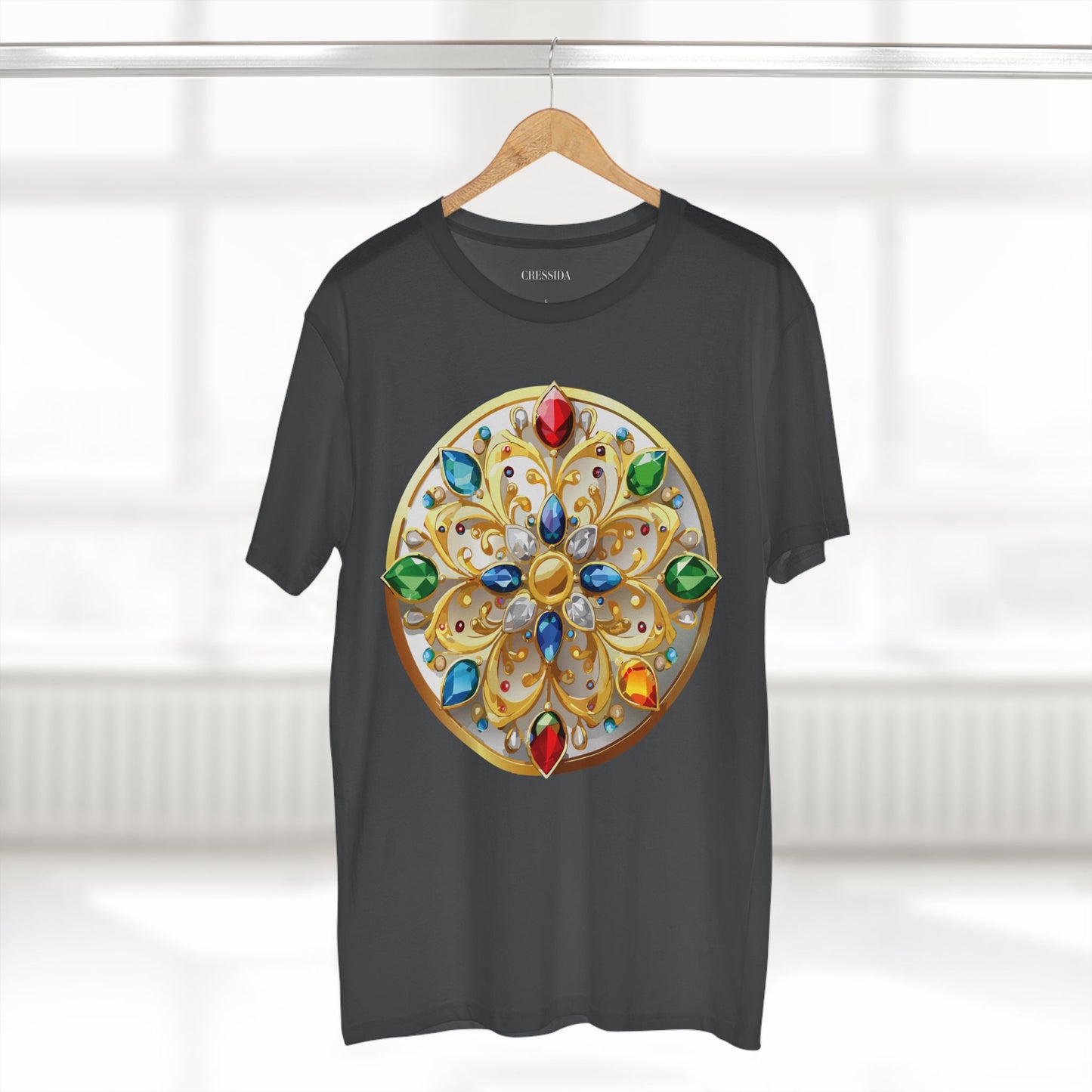 Medallion Shirt, Shirt with Medallion, Tee Shirt with Medal