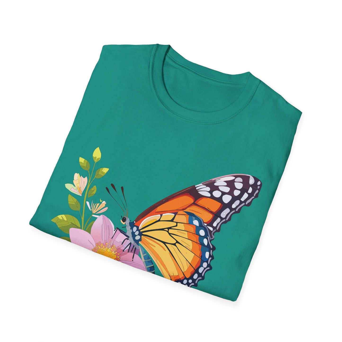 Butterfly Shirt, T Shirt with Butterfly, Monarch Shirt