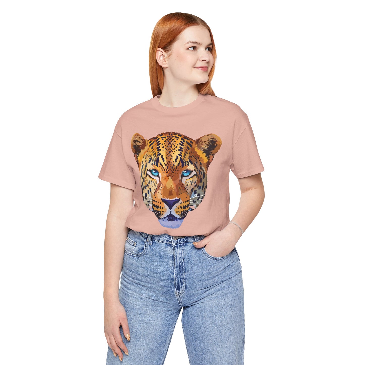 Unisex Animal Shirt, Tee Shirt with Animals, Art Design Tee Shirt, Wild Animals Shirt