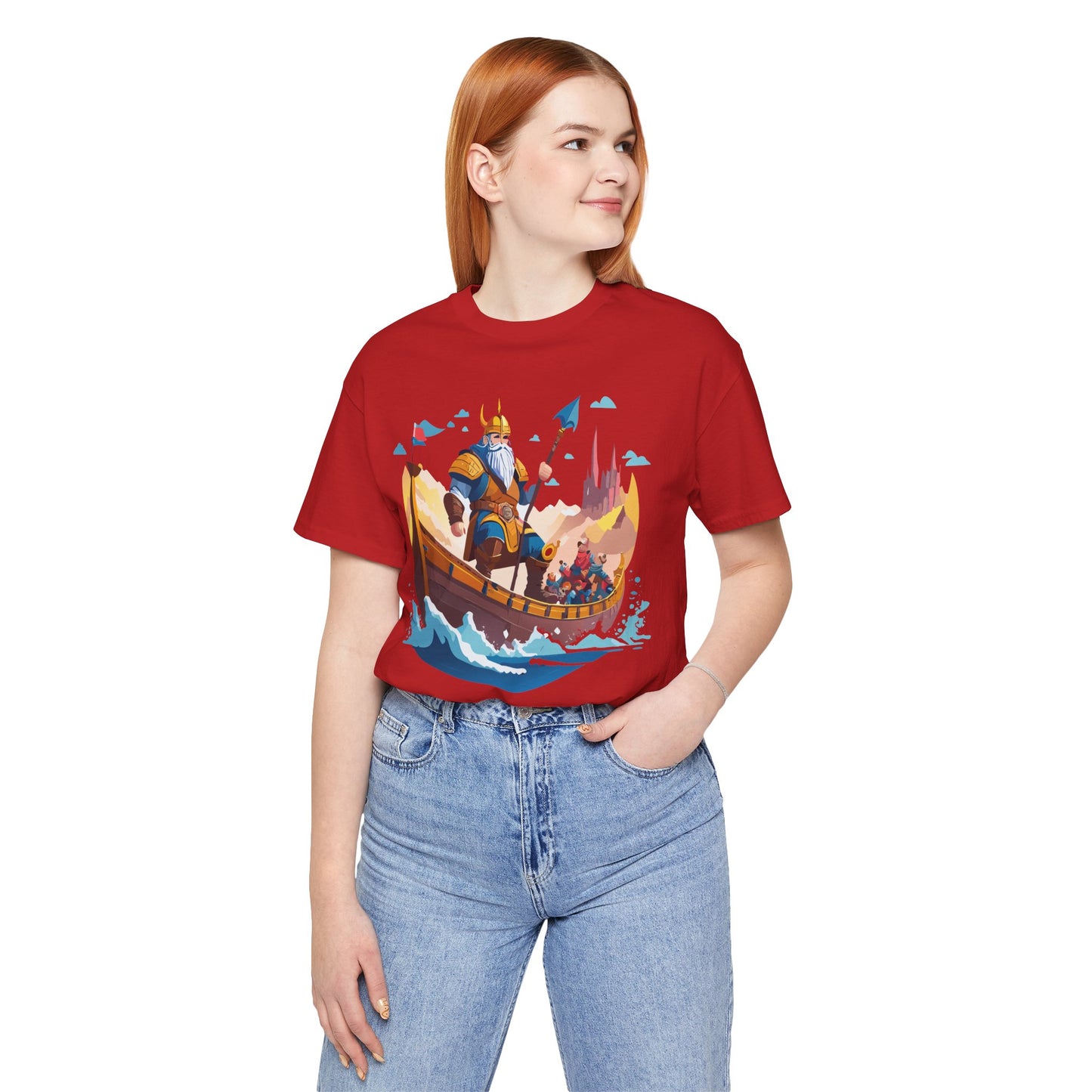 Unisex Viking Shirt, Nordic Shirt, Tee Shirt with Vikings