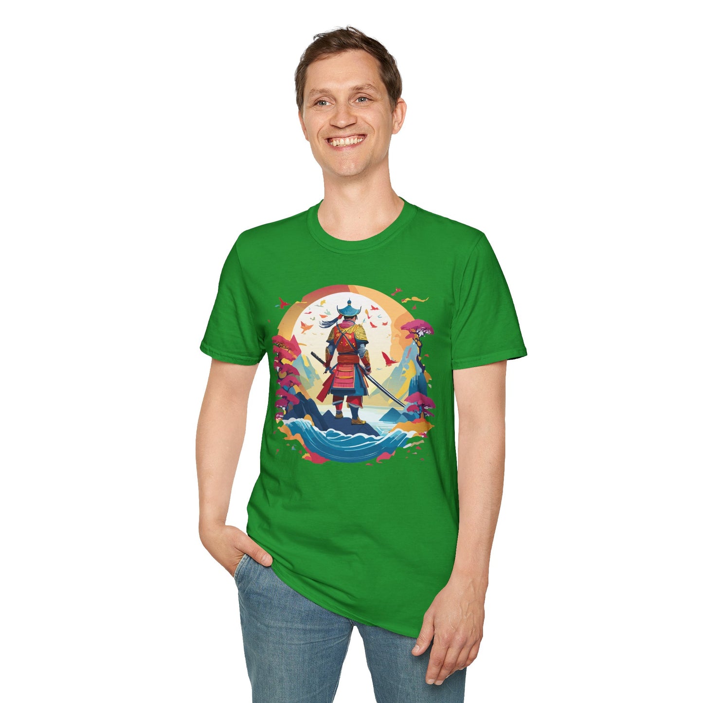 Samurai Shirt, Samurai Tee, T-Shirt with Samurai