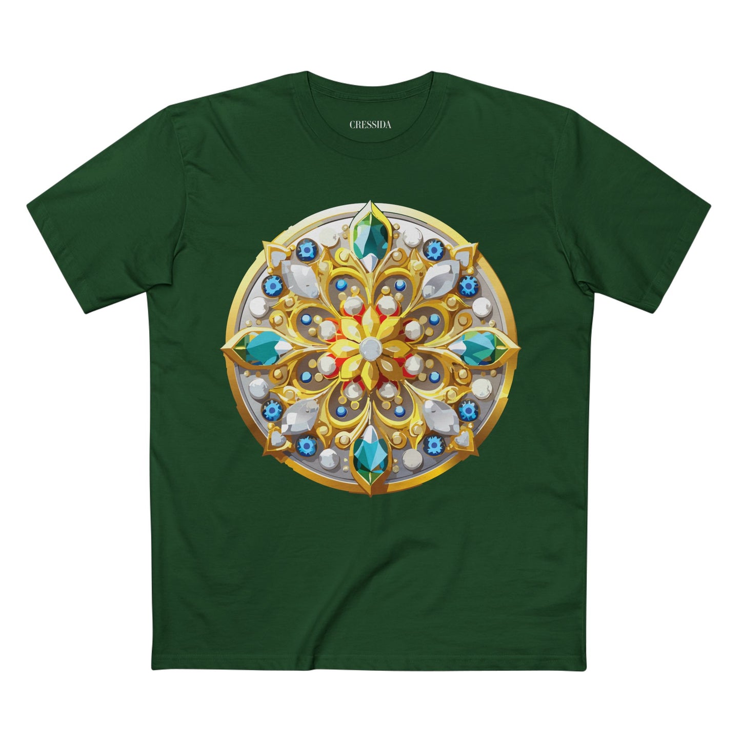 Medallion Shirt, Shirt with Medallion, Tee Shirt with Medal