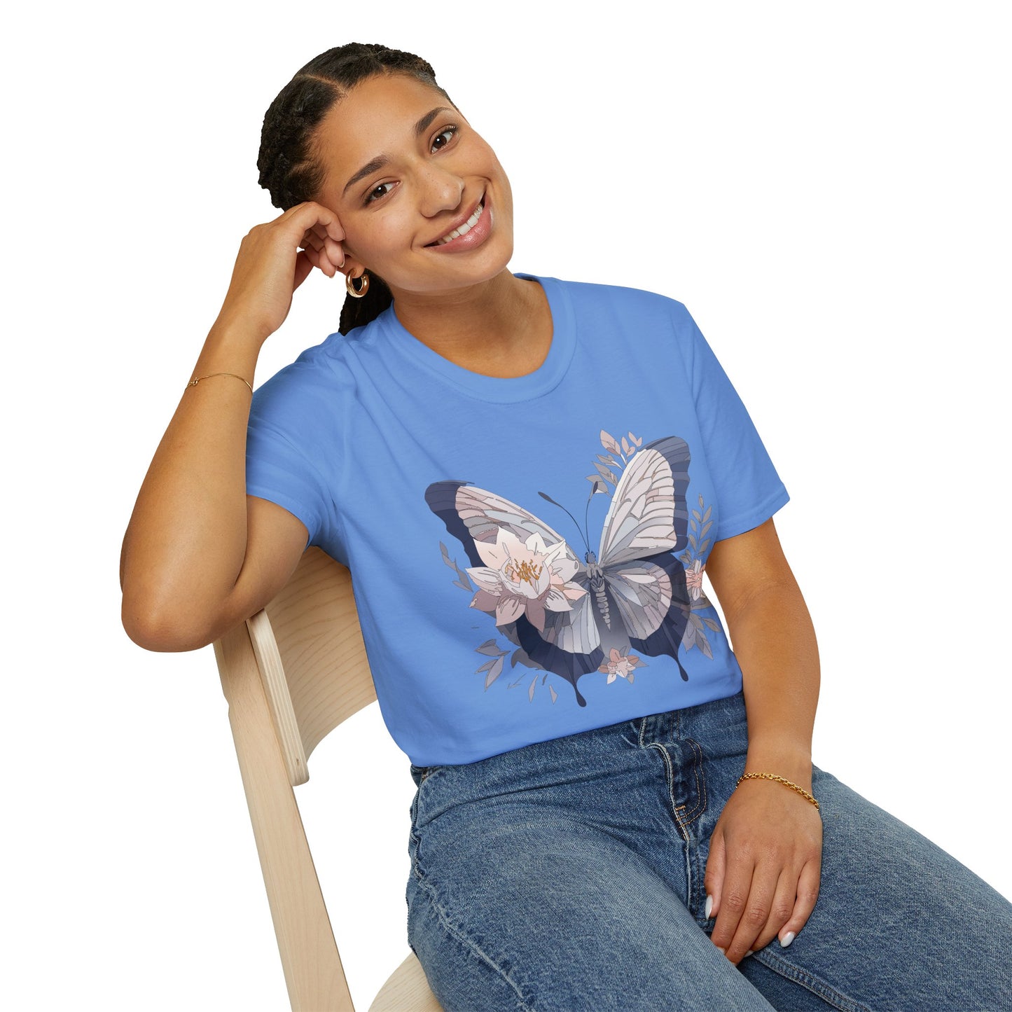 Butterfly Shirt, T Shirt with Butterfly, Monarch Shirt