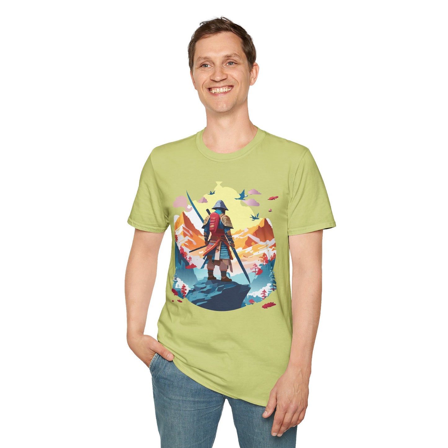 Samurai Shirt, Samurai Tee, T-Shirt with Samurai