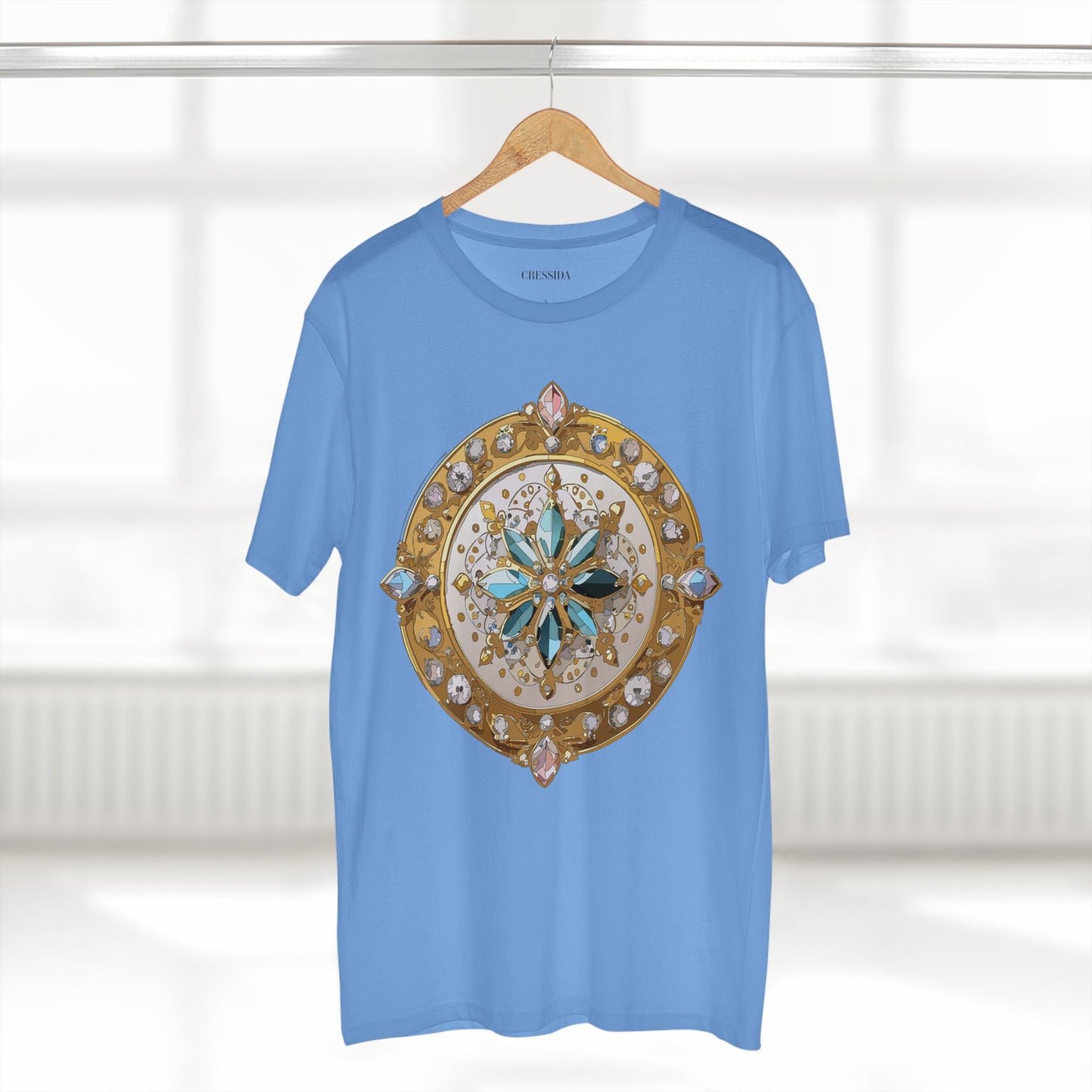 Medallion Shirt, Shirt with Medallion, Tee Shirt with Medal
