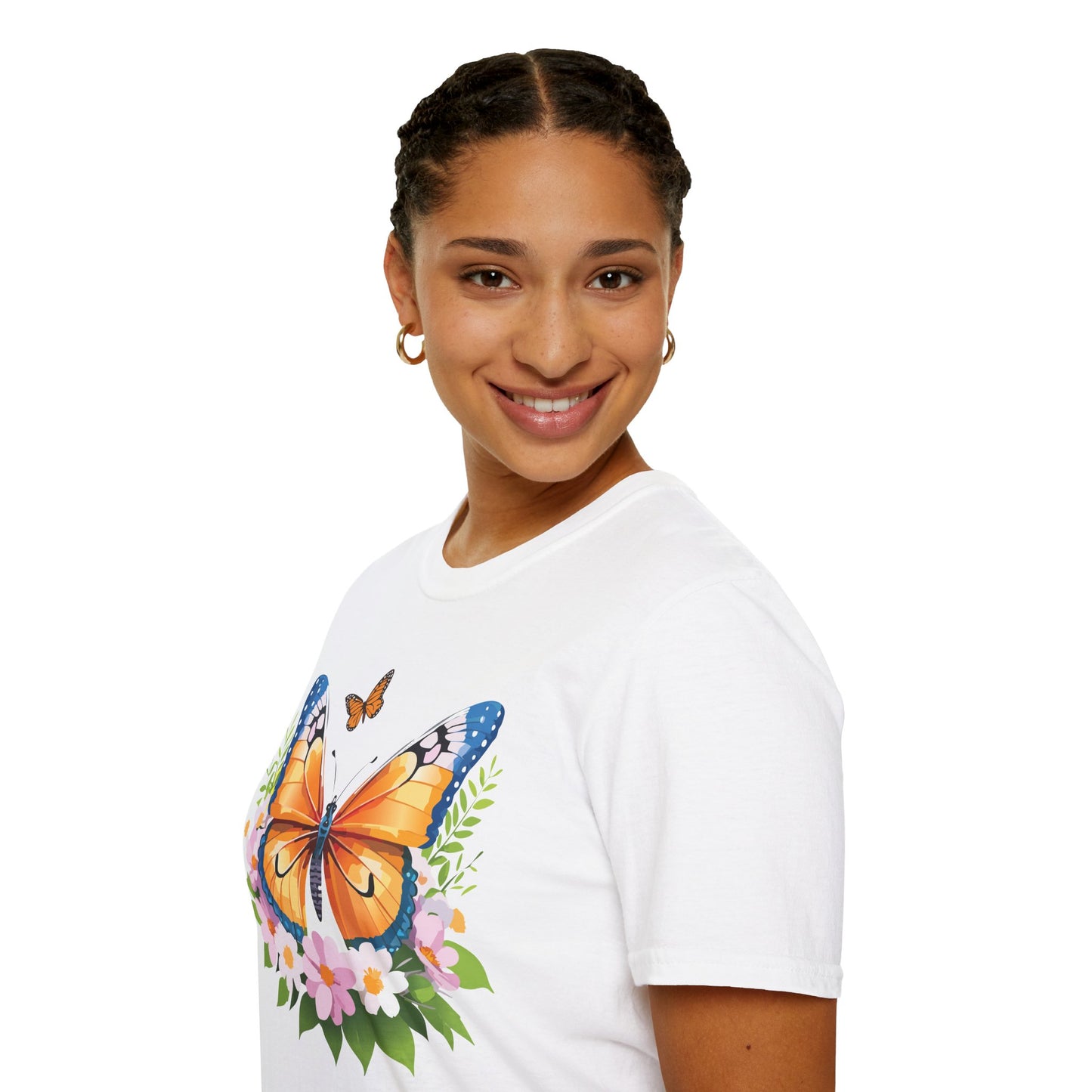 Butterfly Shirt, T Shirt with Butterfly, Monarch Shirt