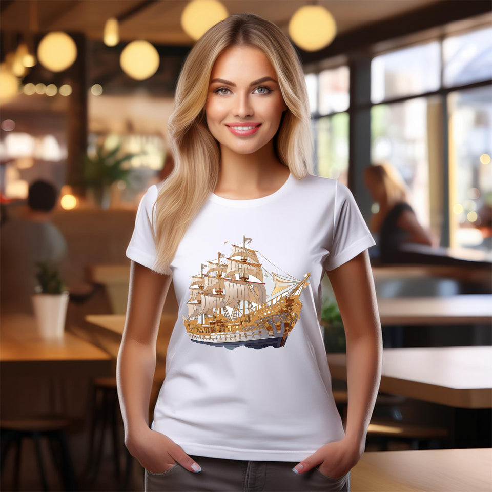 Ship Shirt, Shirt with Ship