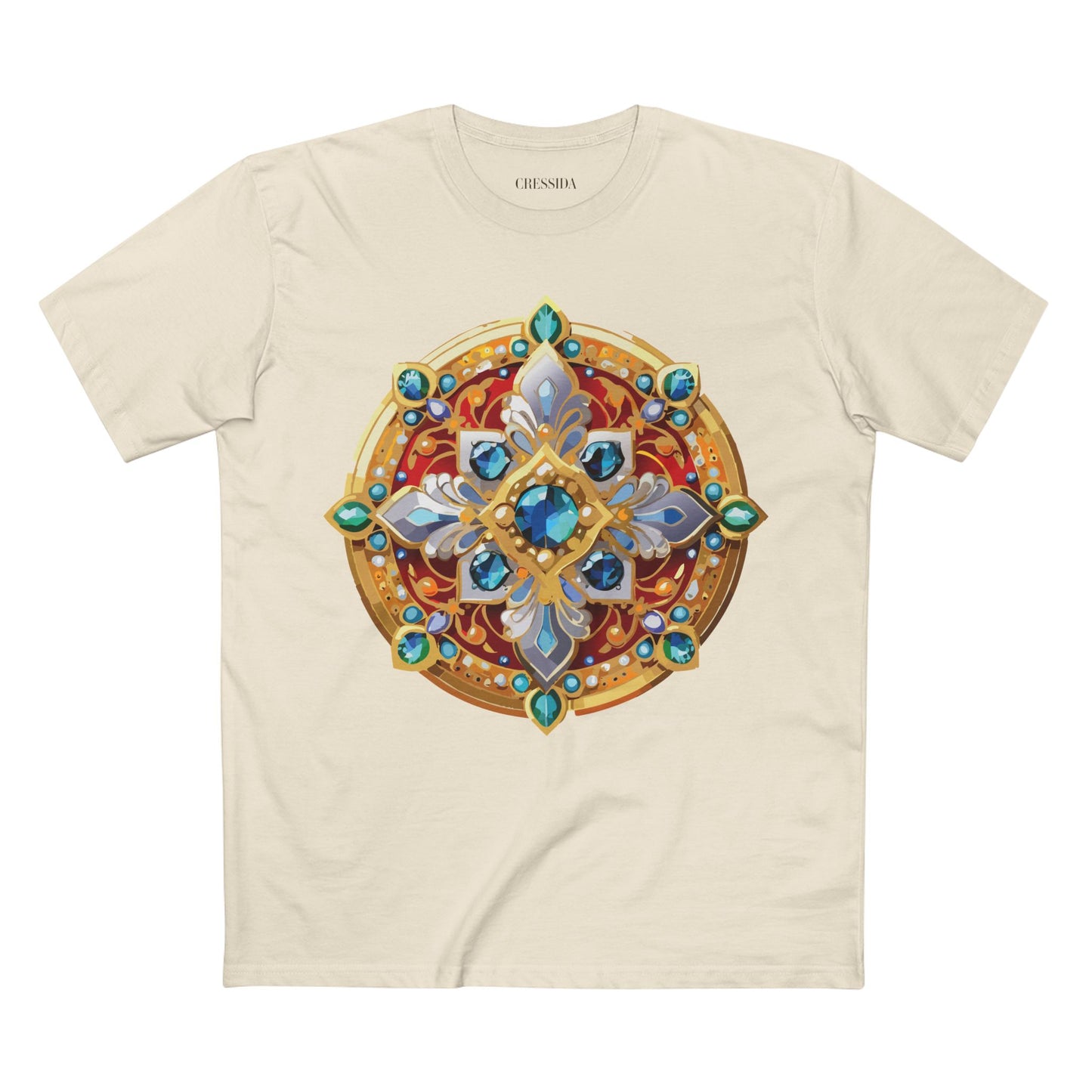 Medallion Shirt, Shirt with Medallion, Tee Shirt with Medal