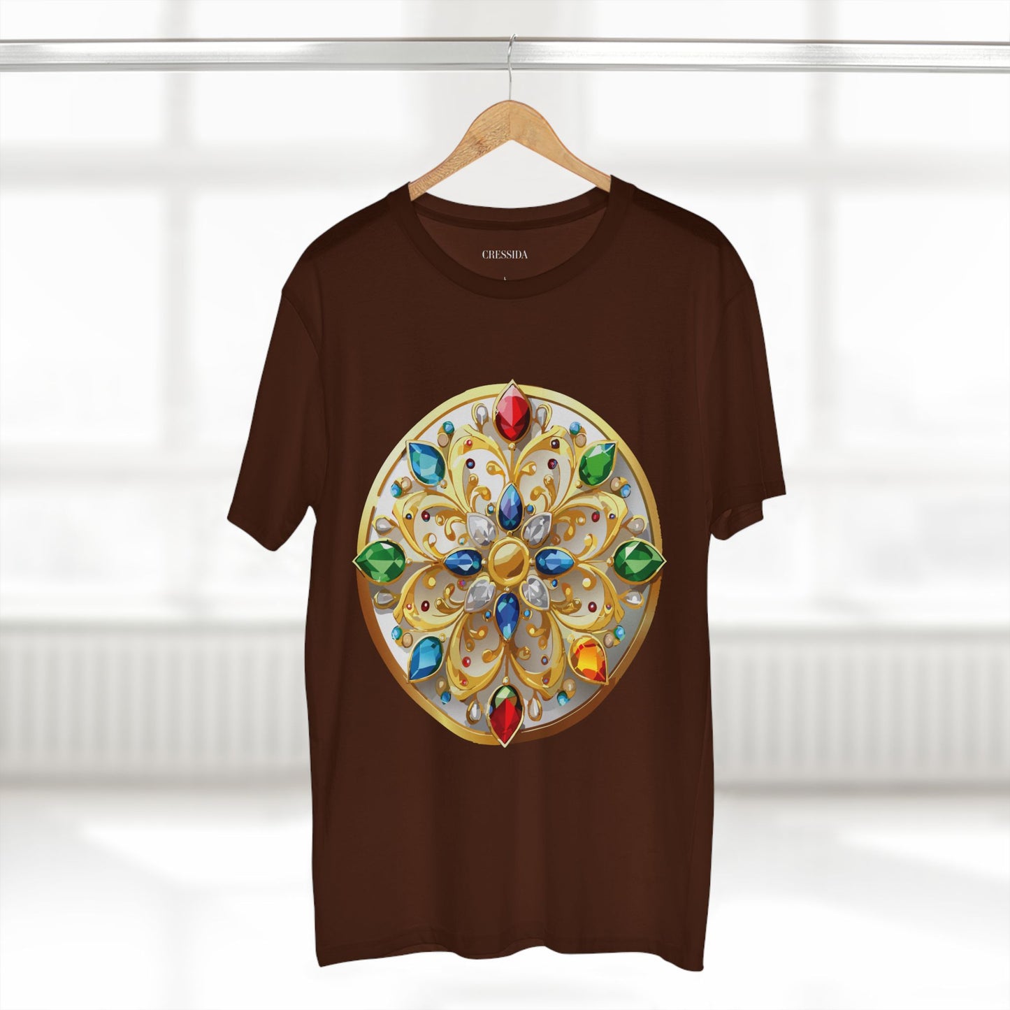 Medallion Shirt, Shirt with Medallion, Tee Shirt with Medal