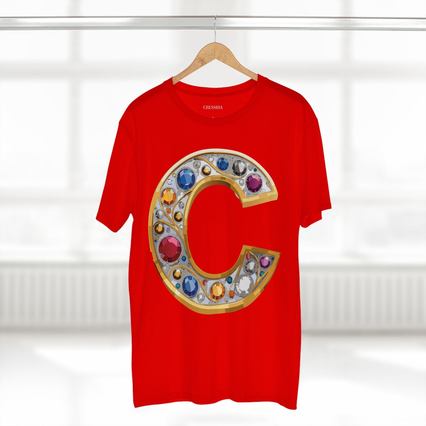Letter Shirt, Shirt with Letters, Tee Shirt with Gold Letters