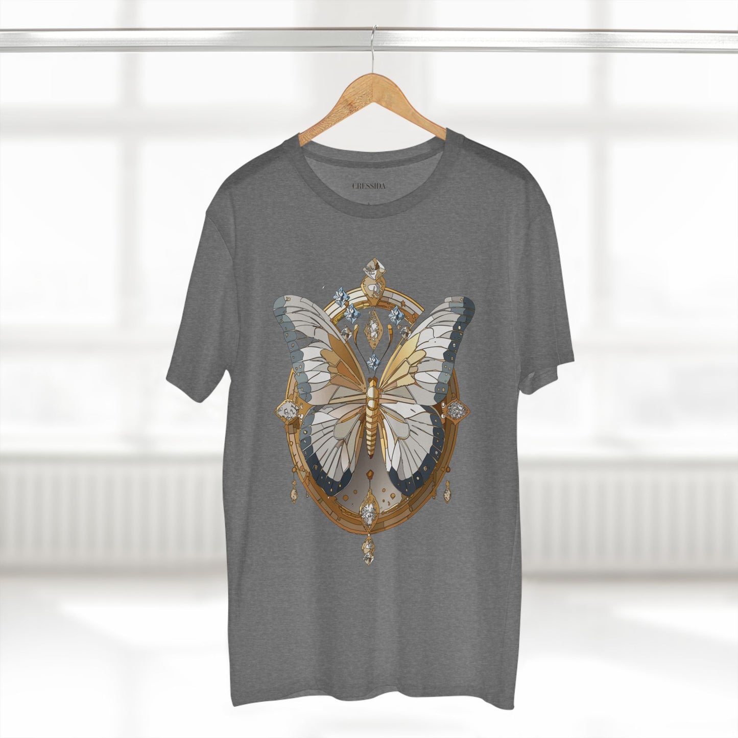 Butterfly shirt, Shirt with Butterfly, Tee Shirt with Antique Butterfly