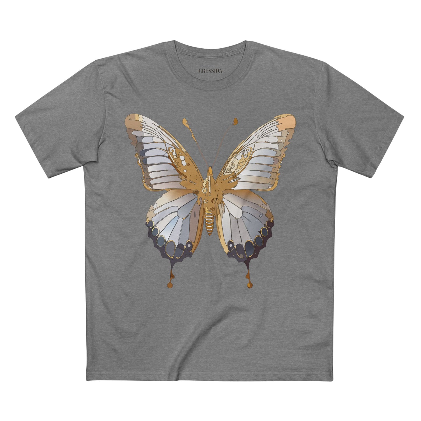Butterfly shirt, Shirt with Butterfly, Tee Shirt with Antique Butterfly